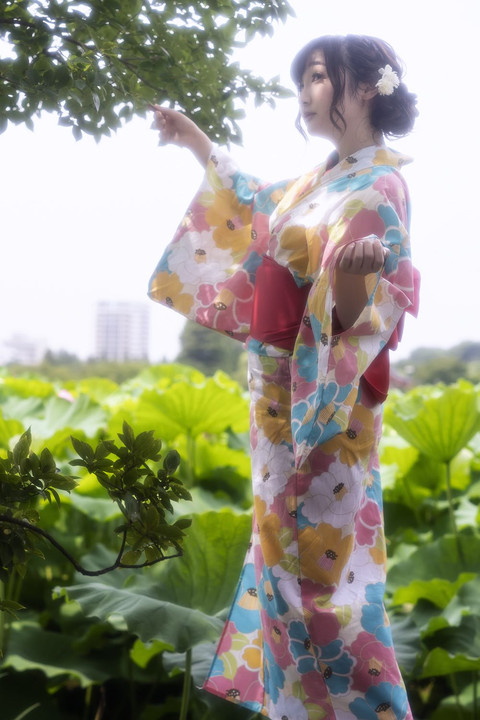 ポートレート 夏祭り