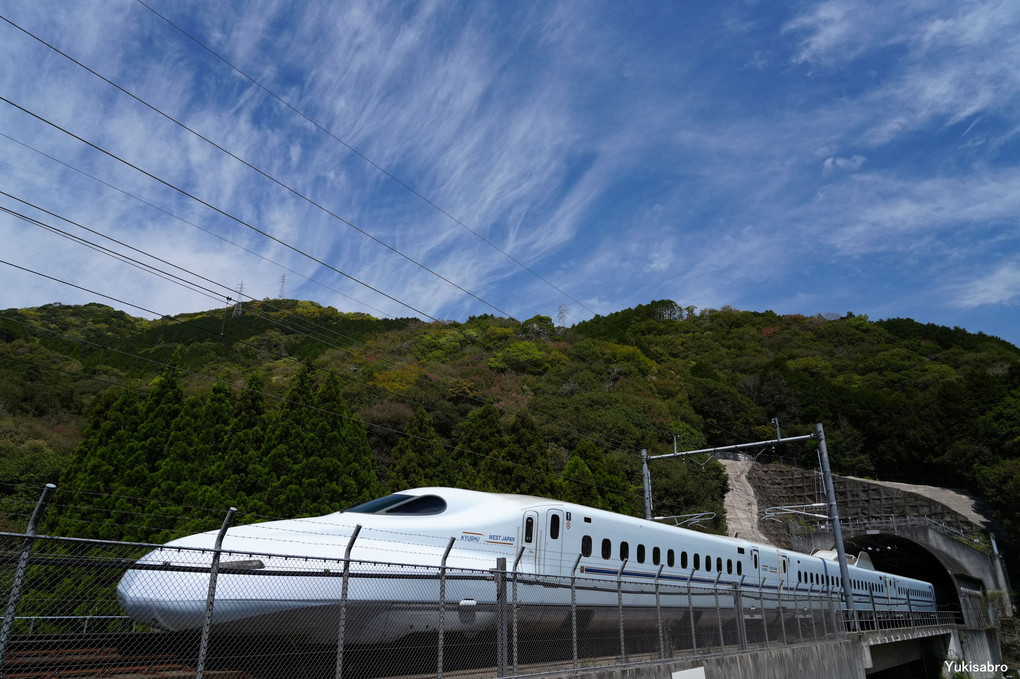 八代市新幹線の見える憩いの広場