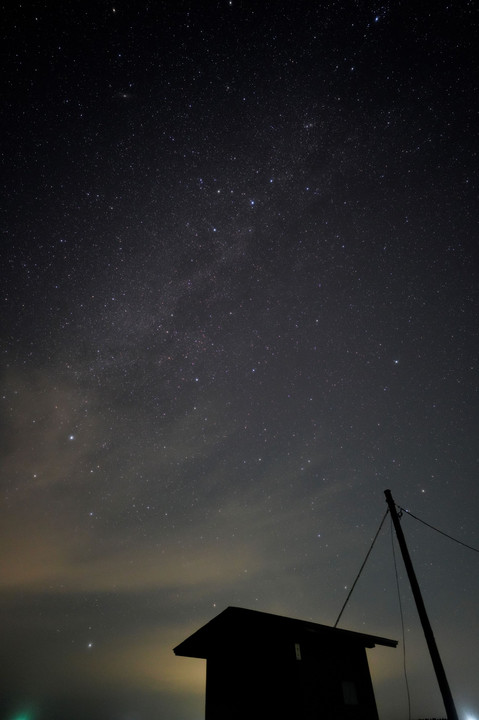 初冬の星空