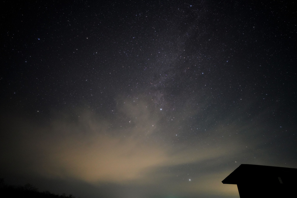 初冬の星空