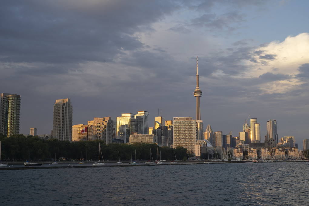 View of the Toronto from Trillium Park