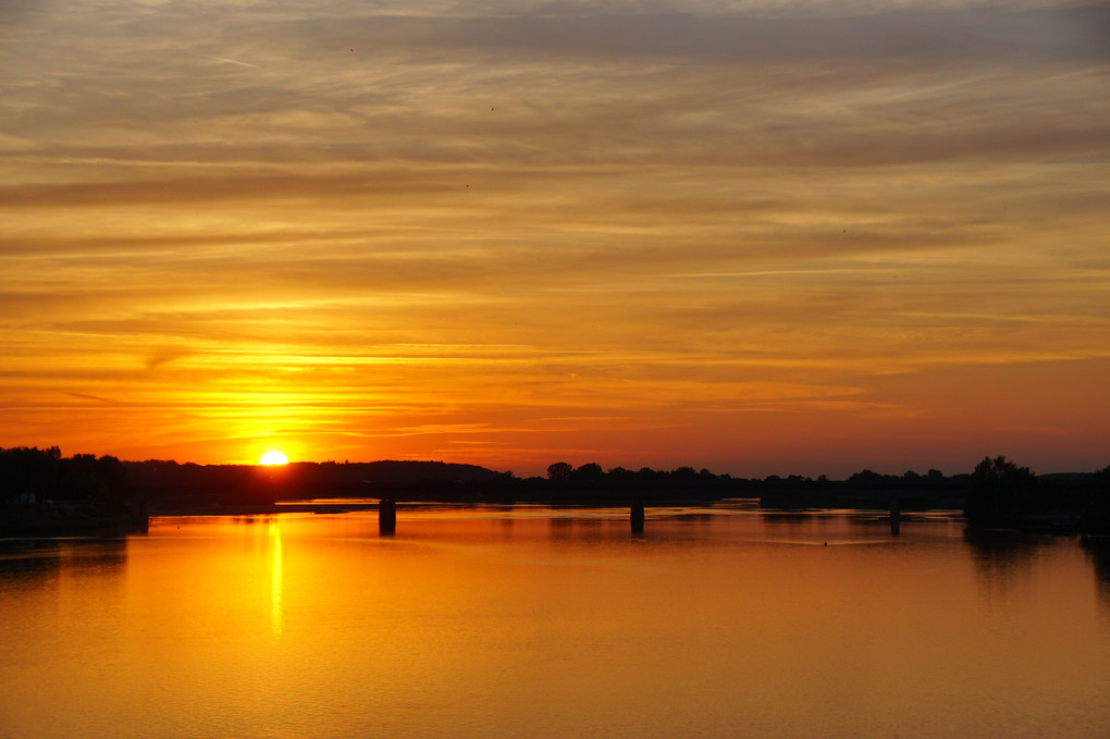 Saumur･Loireの夕景Ⅰ