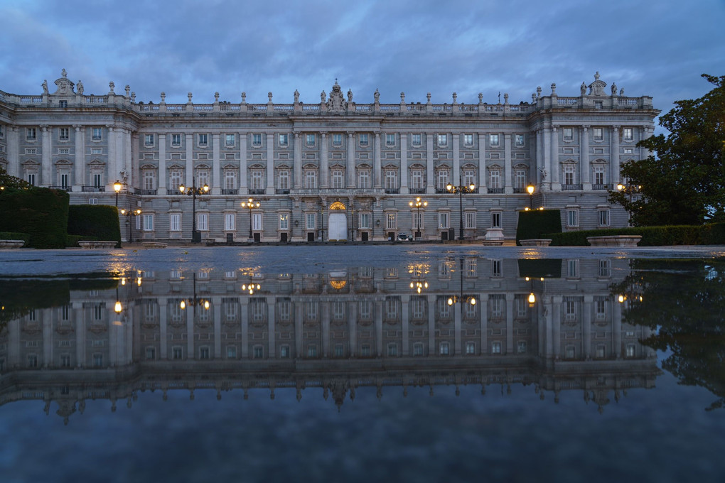 マドリード王宮 （Palacio Real de Madrid）リフレクション