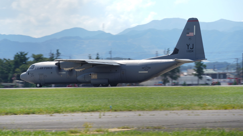C-130離陸中