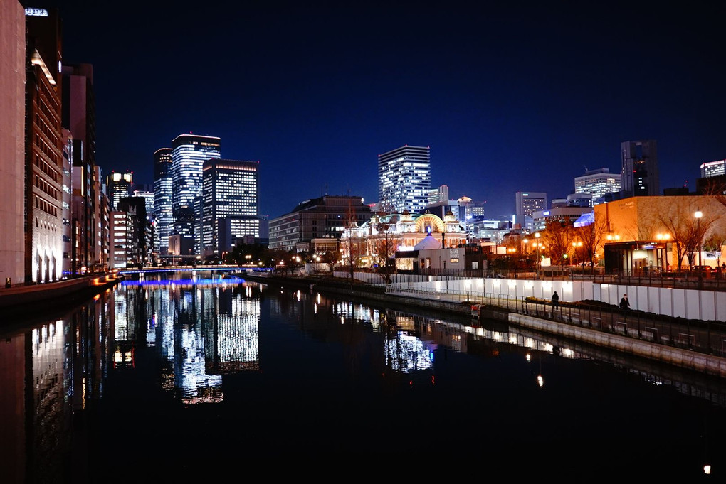 大阪 冬夜景二