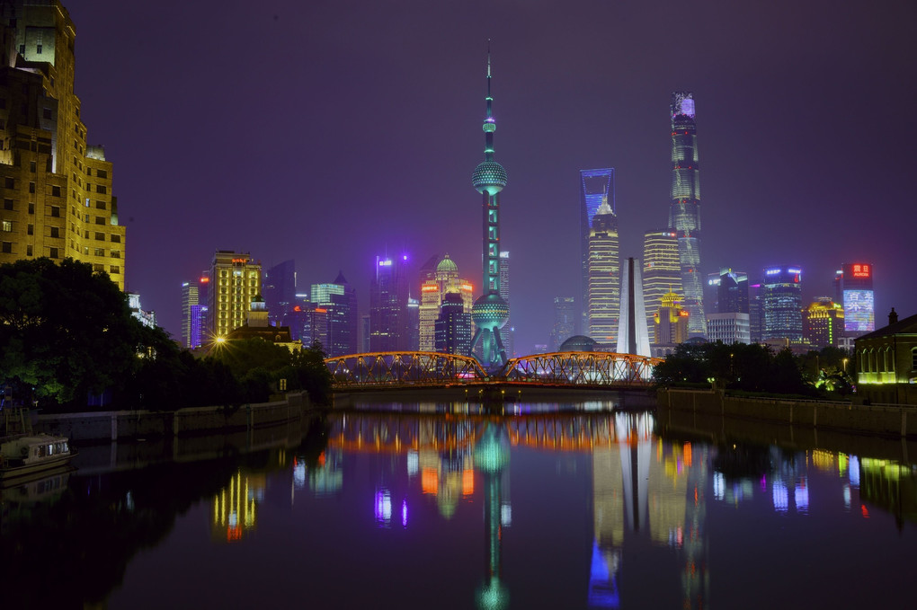 上海の夜
