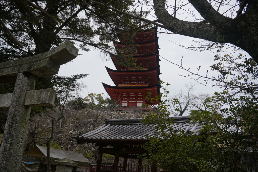 春の厳島神社