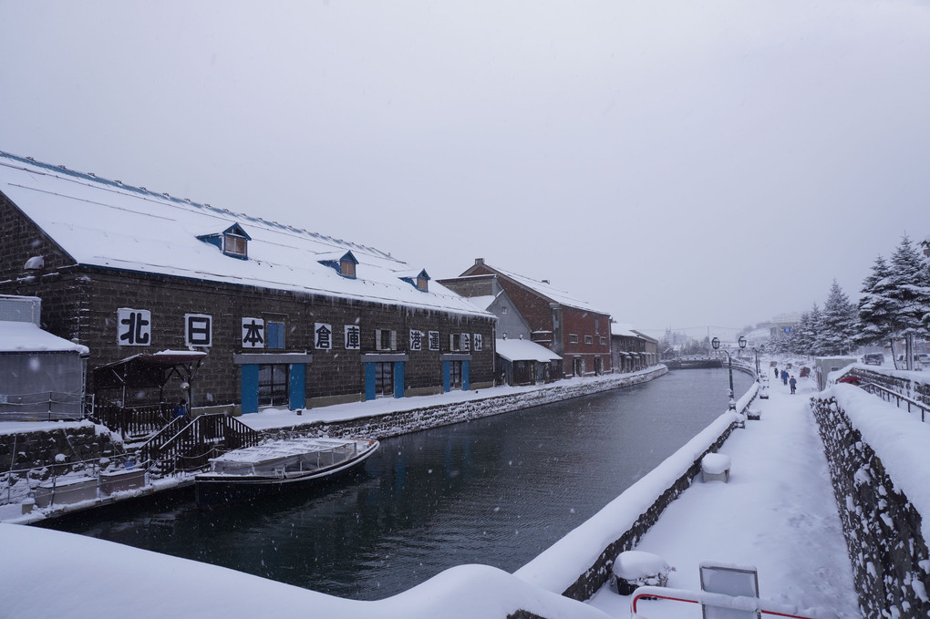 冬の運河