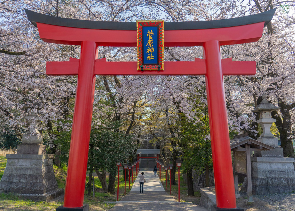 春の宵ｰ菅原神社