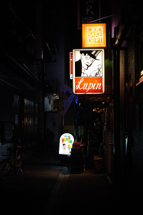 渋谷・銀座の夜
