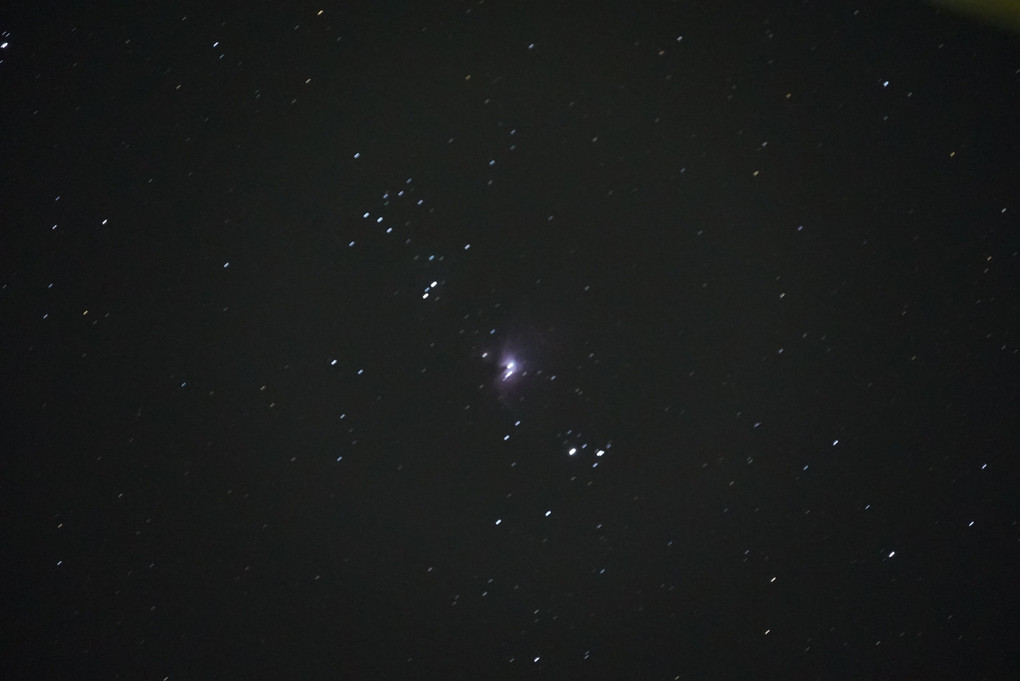 ベランダ天体撮影（M42)
