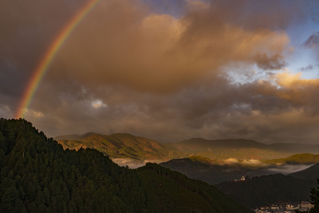 天空の城（郡上八幡城）