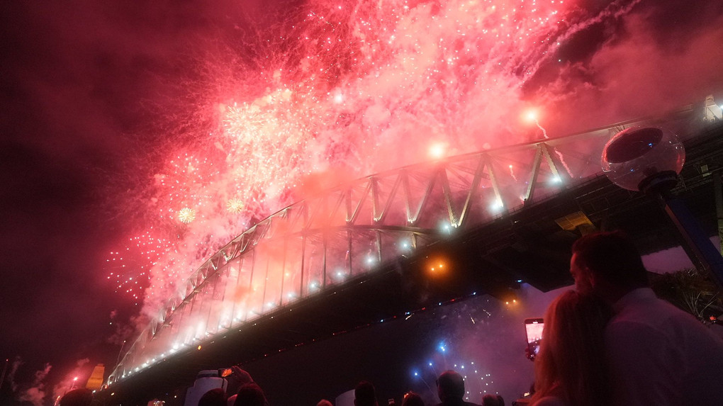 Fireworks in Sydney 2023
