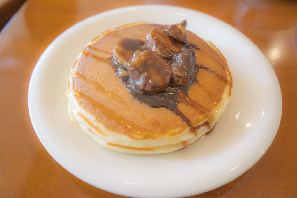 焼きたてパンケーキ