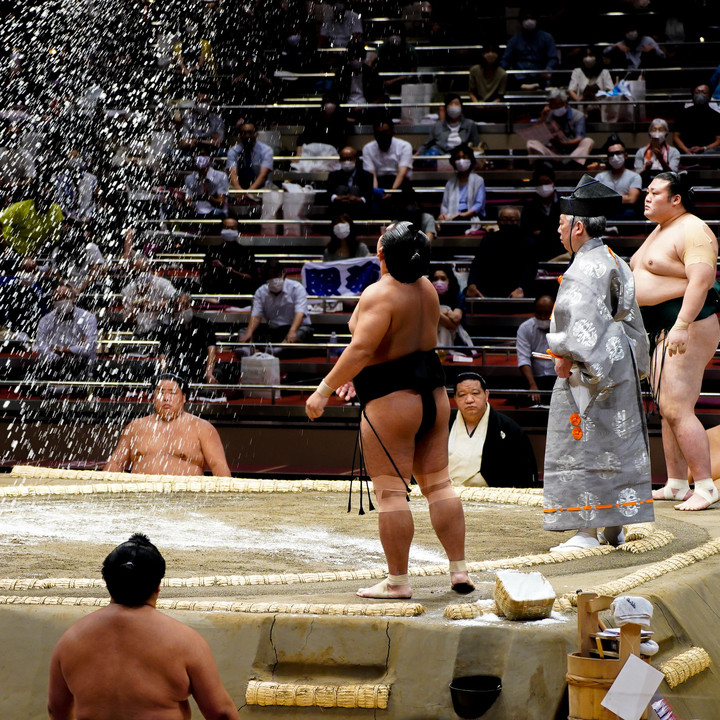 大相撲秋場所初日