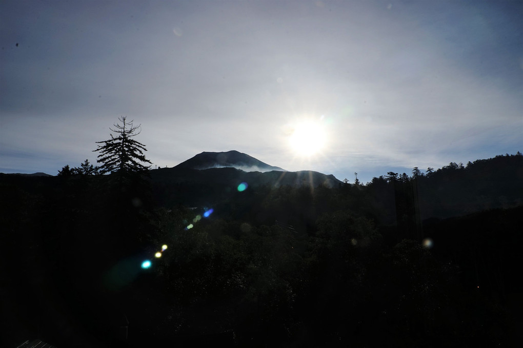 大雪山旭岳旭日