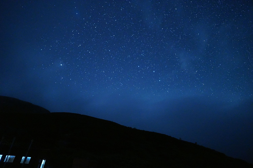 双六小屋からの星景