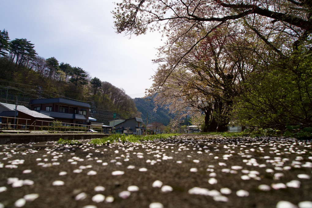 山里の駅