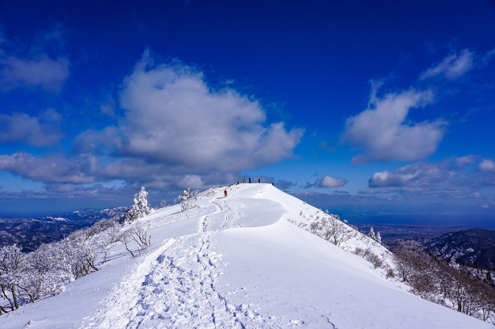 雪山散歩