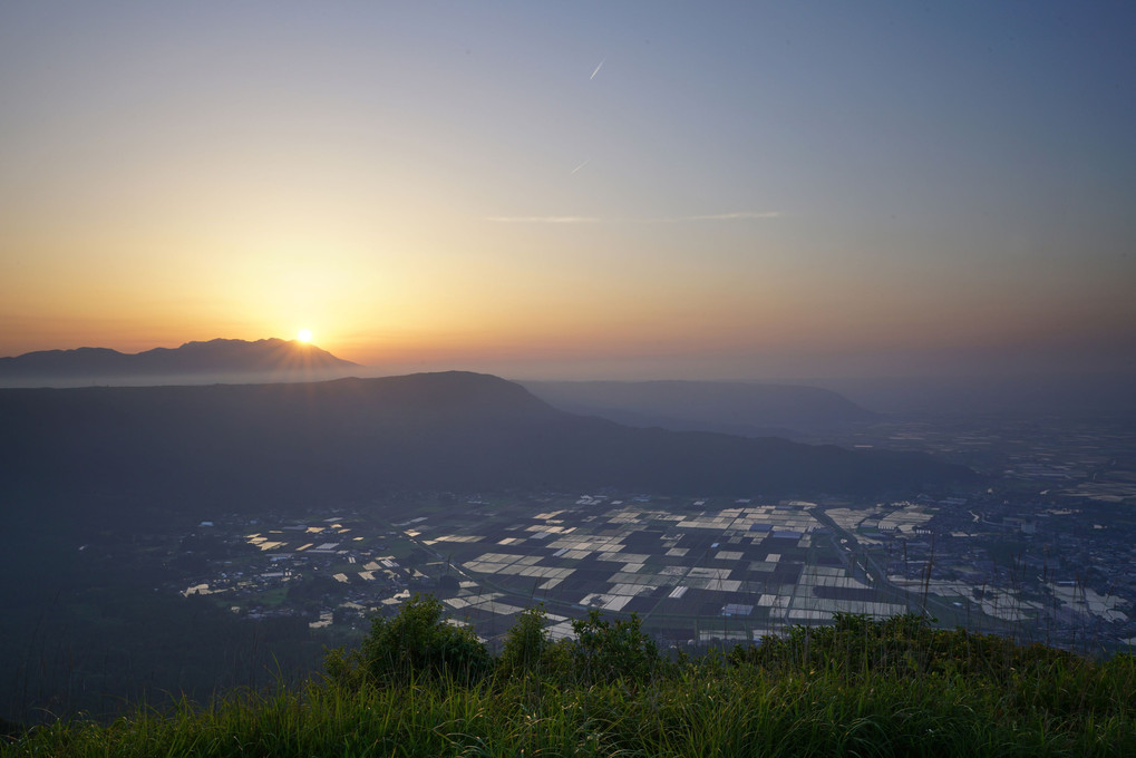 阿蘇の夜明け