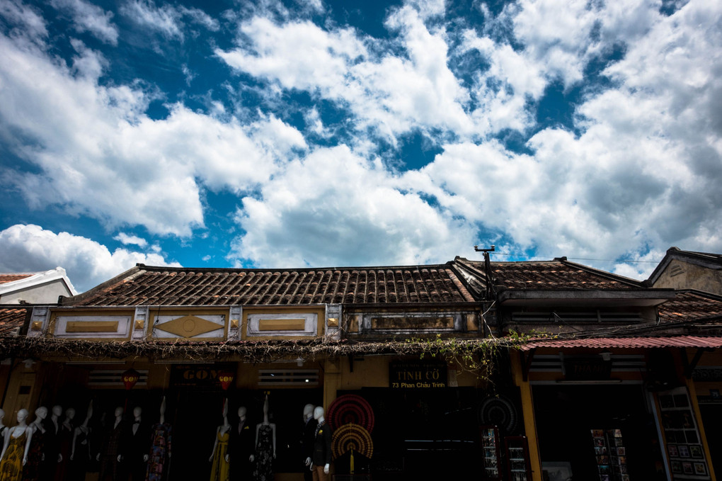 Blue sky in Hoi An