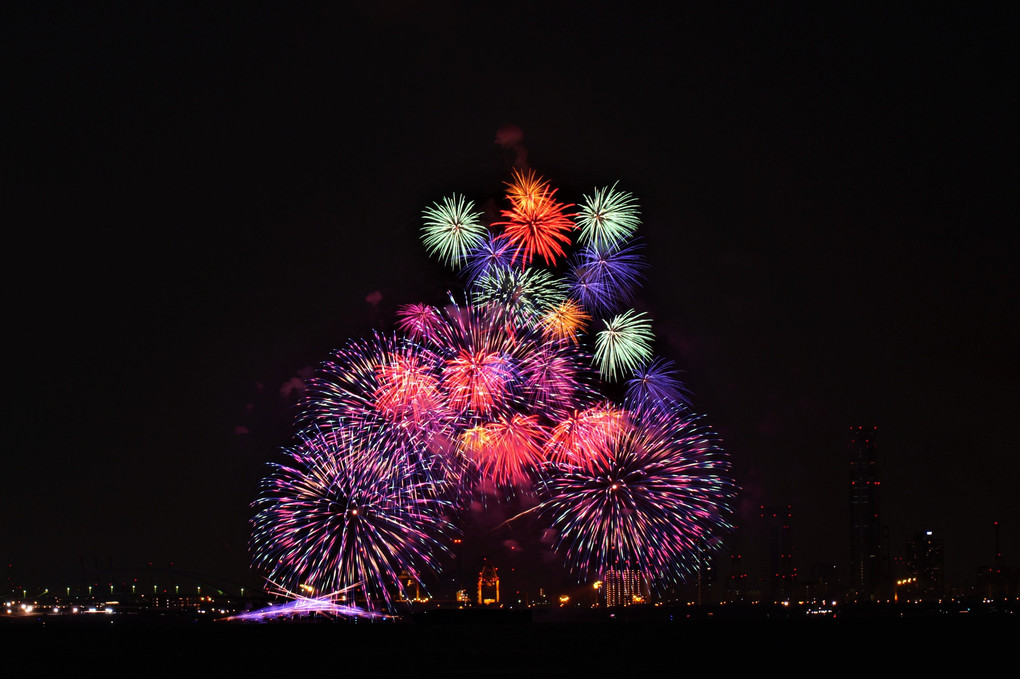 秋の花火大会