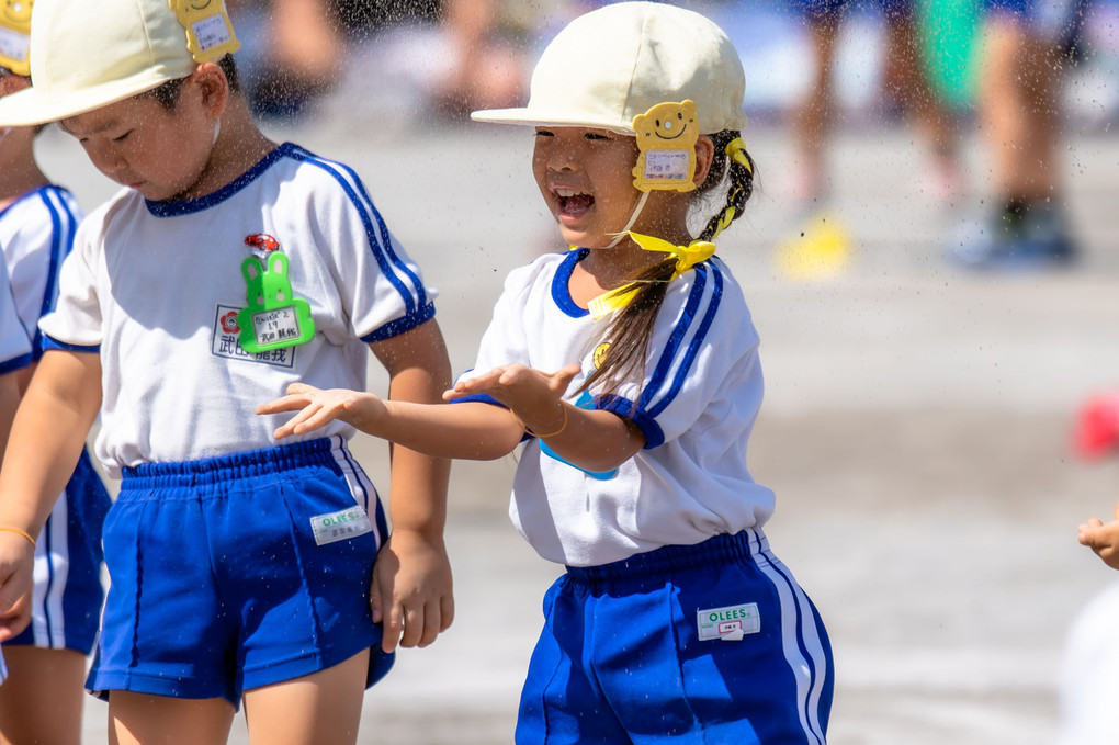 初めての運動会