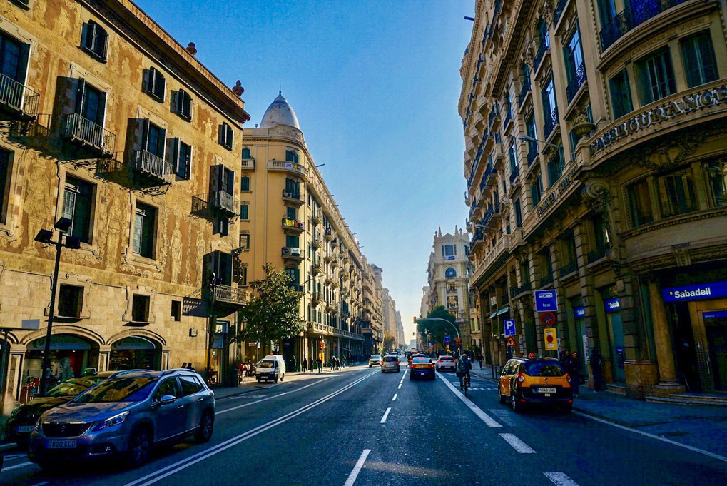 Barcelona  街並み