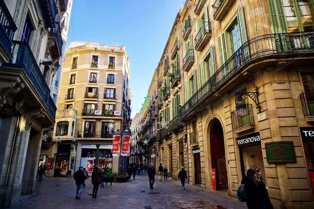Barcelona  街並み