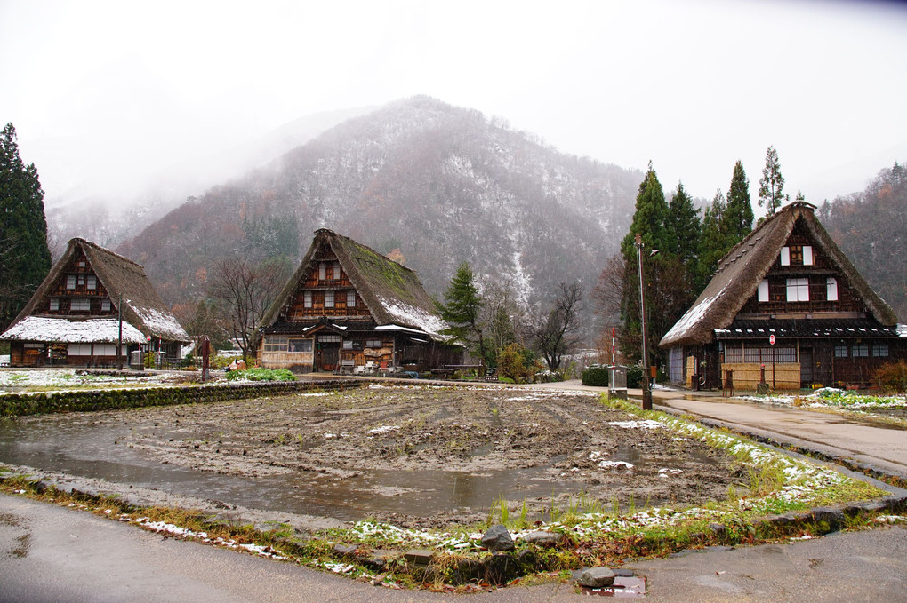 雪の五箇山