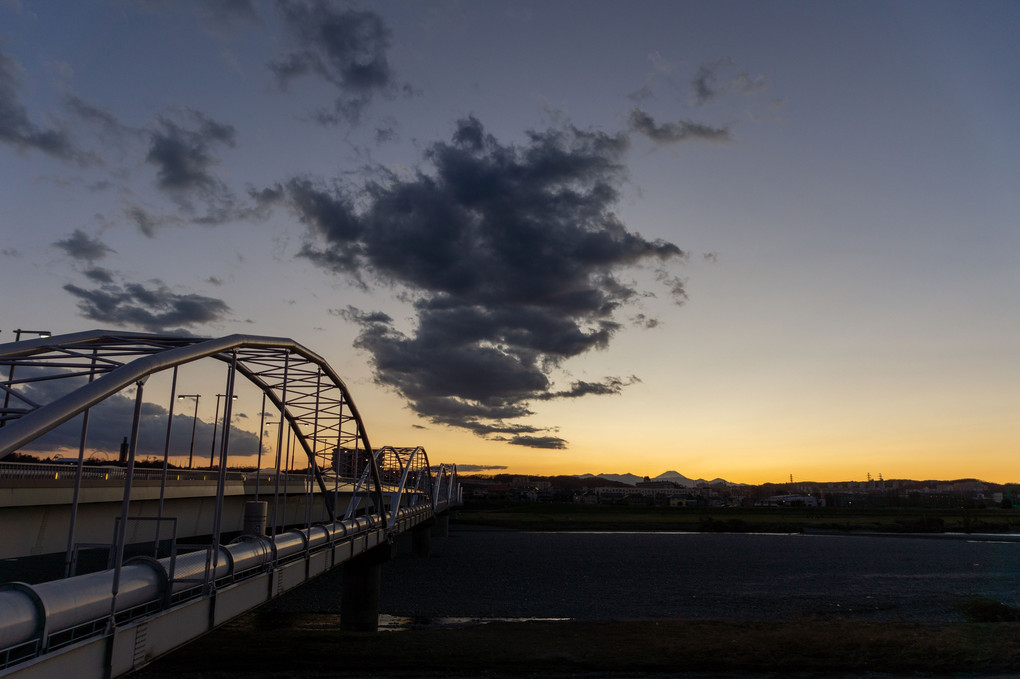 水道橋夕景