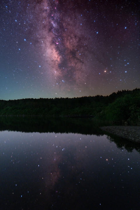 星景写真でのフラット補正検証