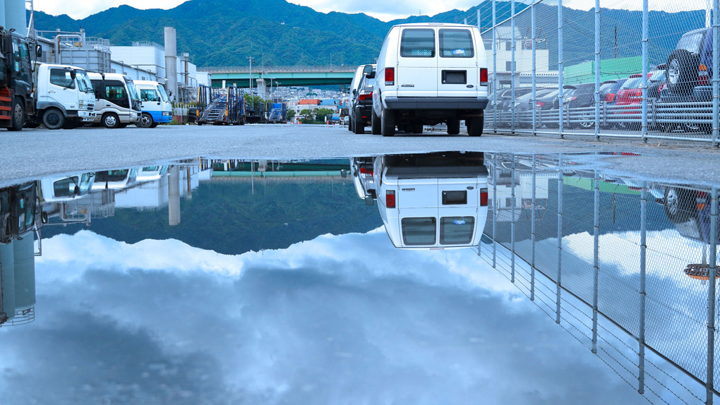 梅雨の中休み。