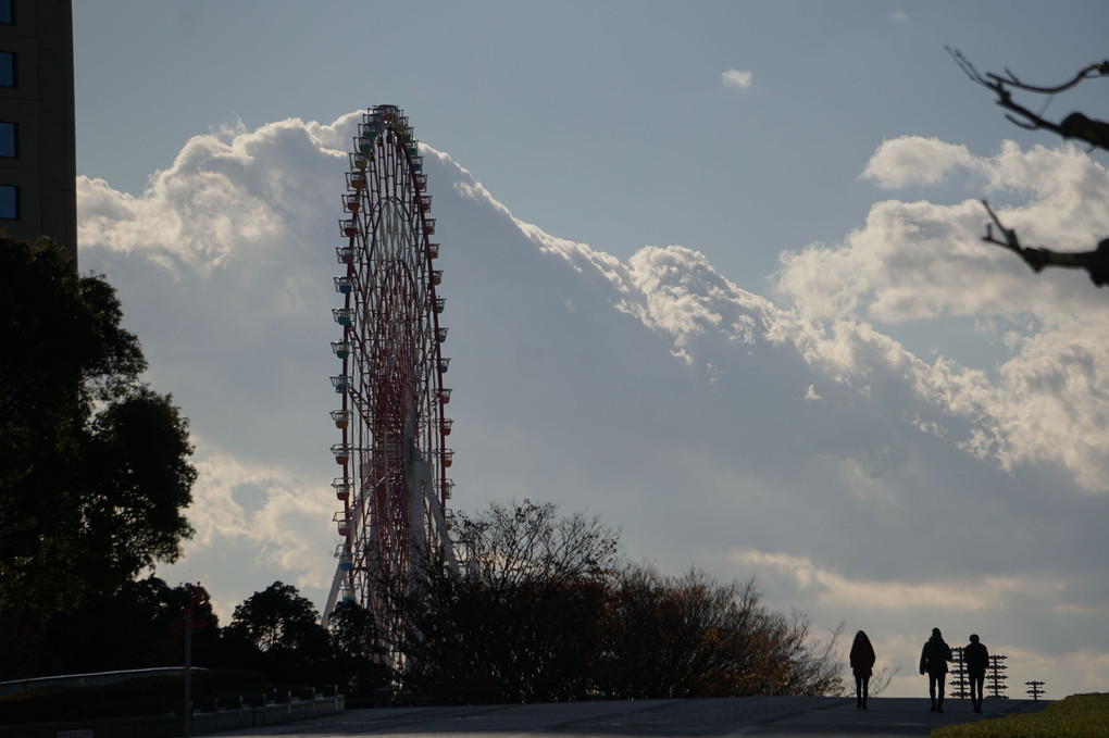 有明で久しぶりにイイ雲