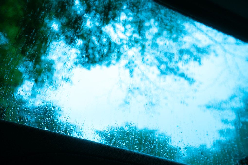雨の車窓