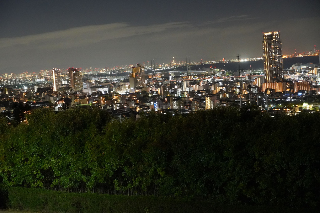 2019年11月28日　神戸六甲台からの夜景