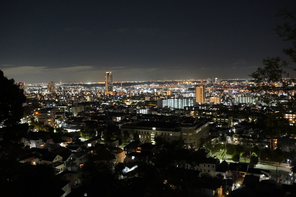 2019年11月28日　神戸六甲台からの夜景