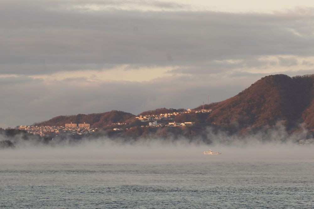瀬戸内海の海霧
