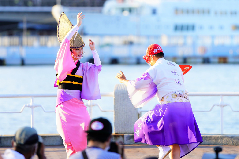 横浜で「阿波おどり」