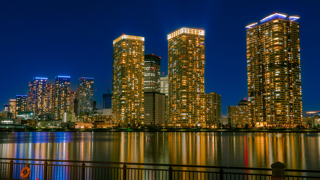 City along Tokyo-Bay