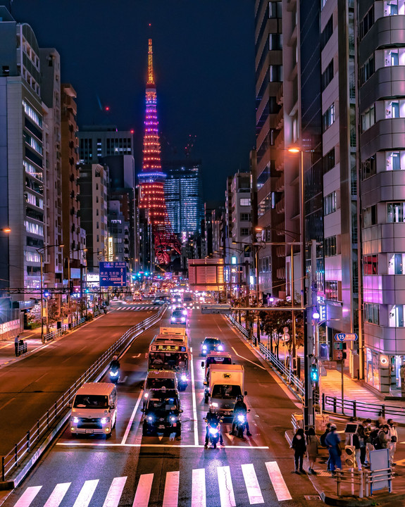 2022年暮れの東京タワー