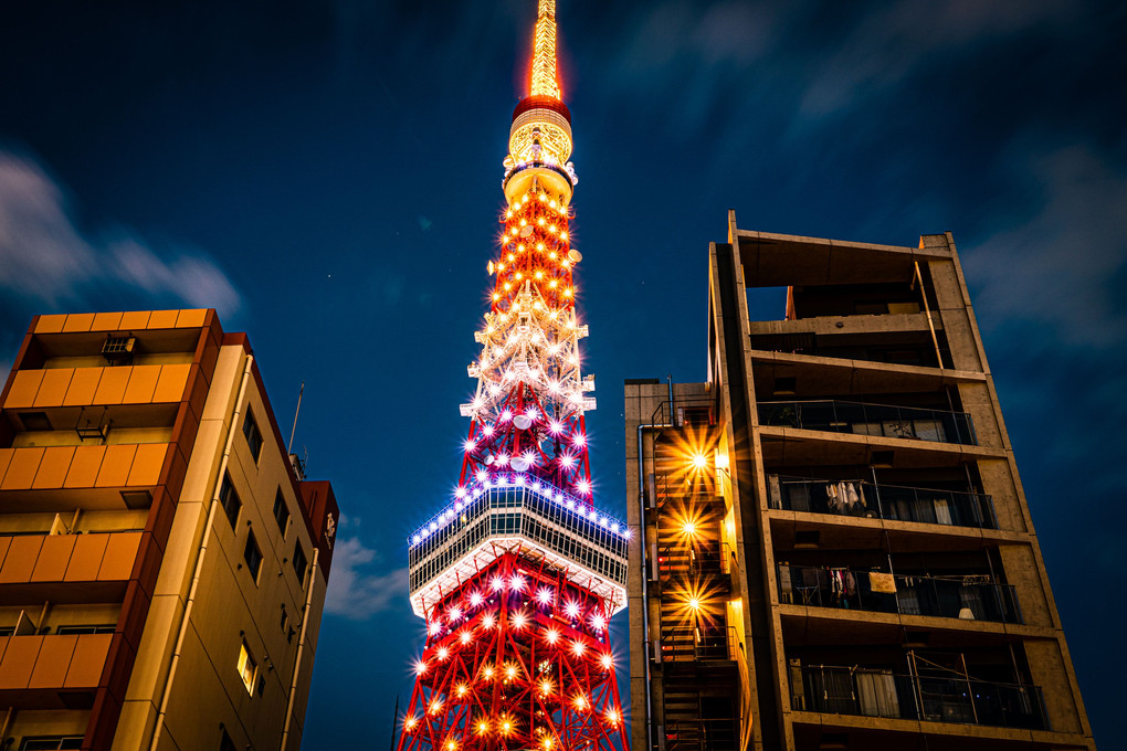 1月限定色の東京タワー【Golden Tower】