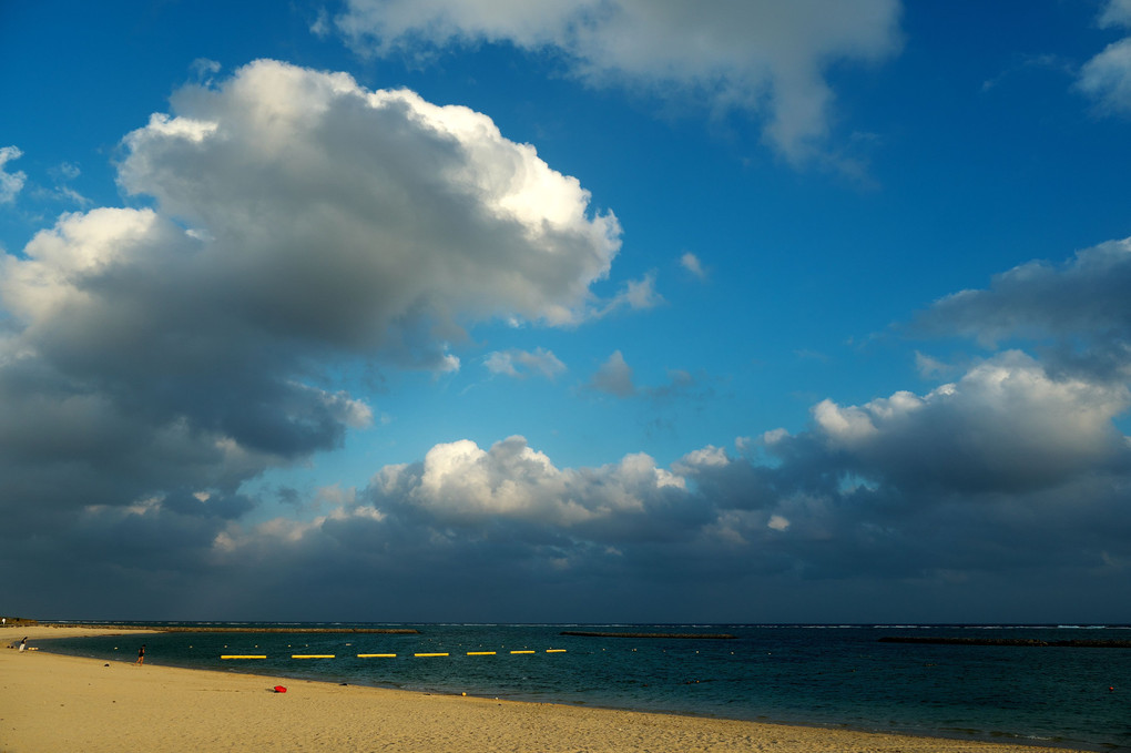 石垣島で見た空と海