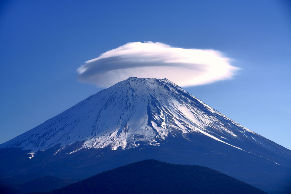 2021/12/29－30の富士山です。
