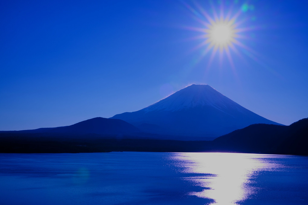 2021/12/29－30の富士山です。