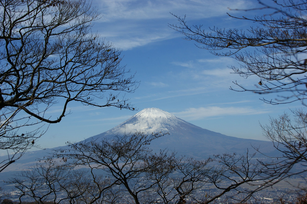 ／^o^＼富士山2018　昼景箱根外輪山から