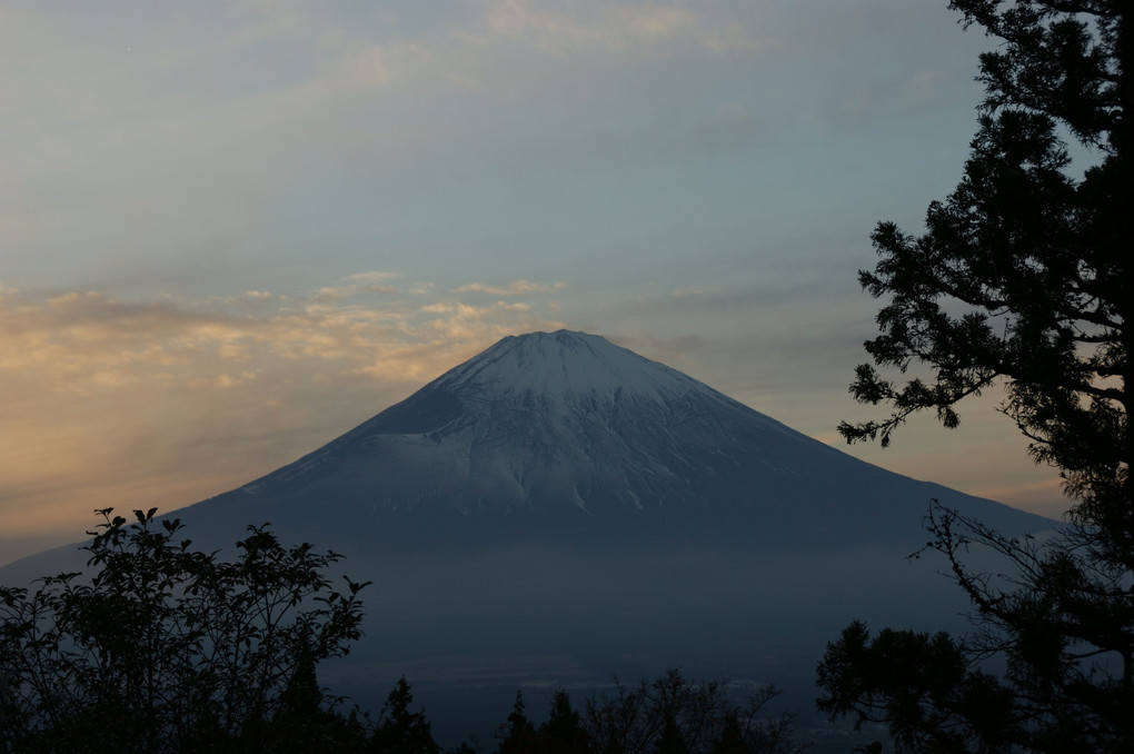 ／^o^＼富士山2018　御殿場から夕景
