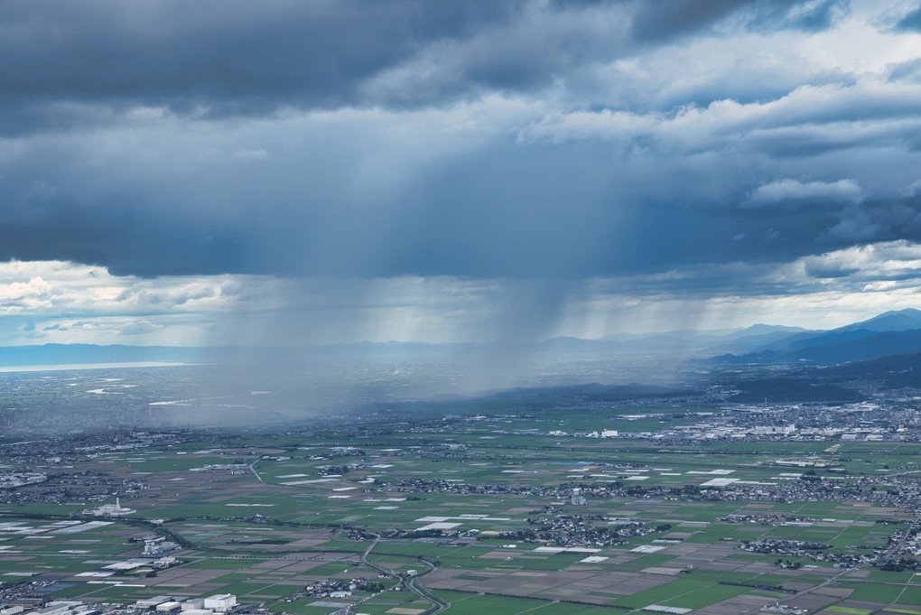 突然の雨