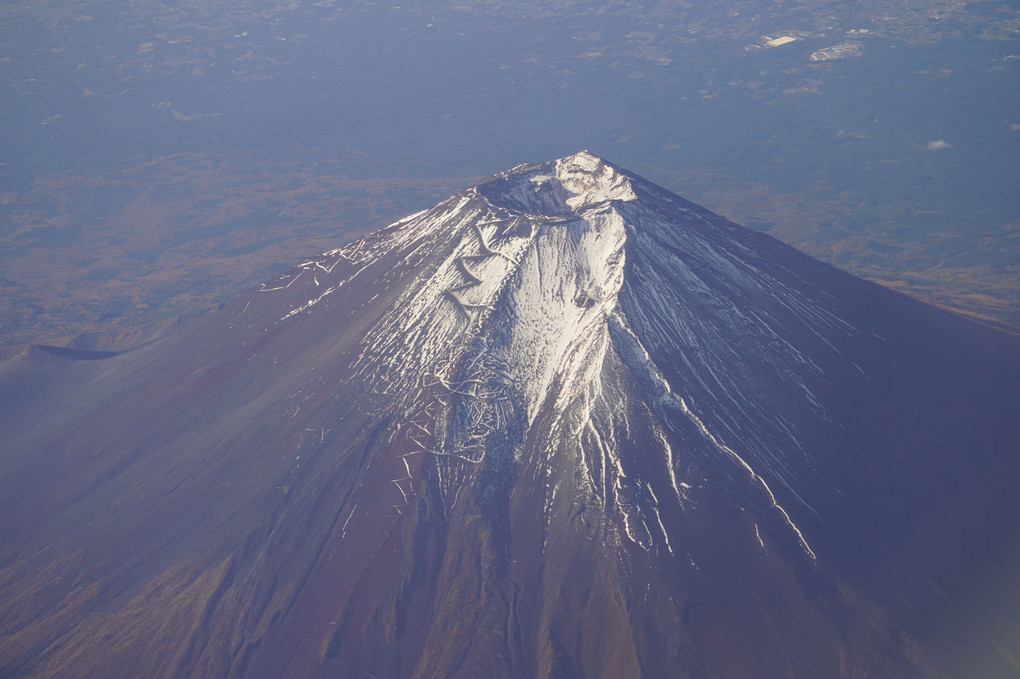 秋の富士山　