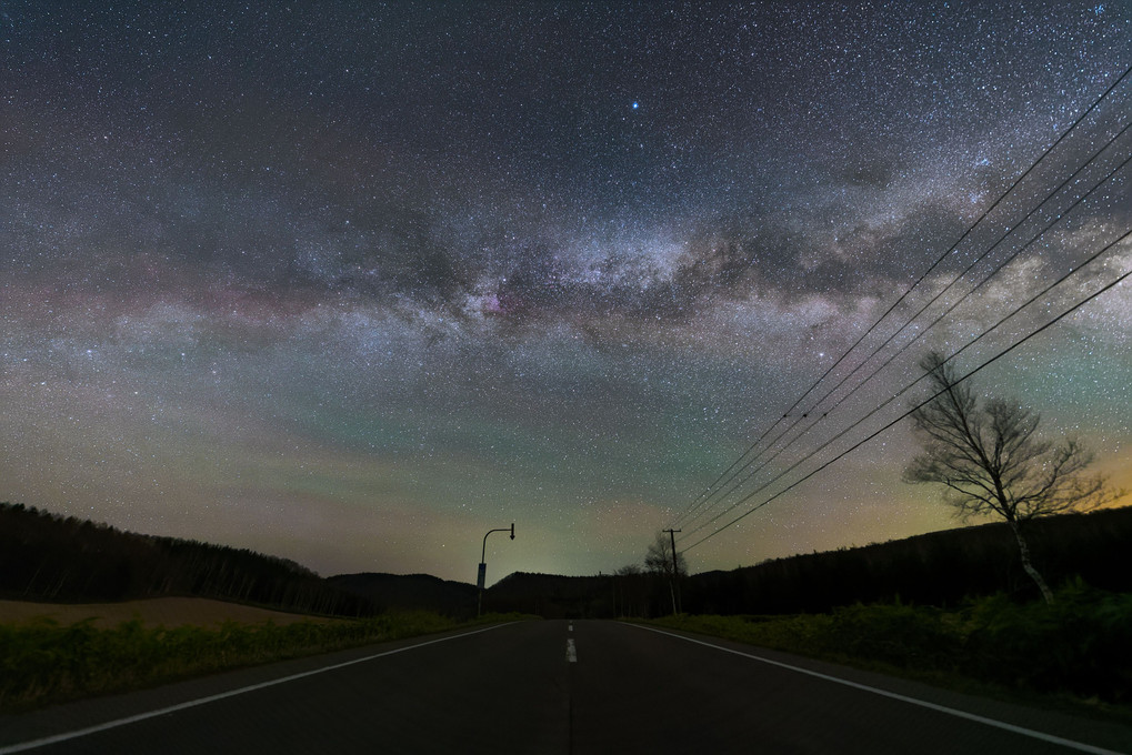 極上の星空